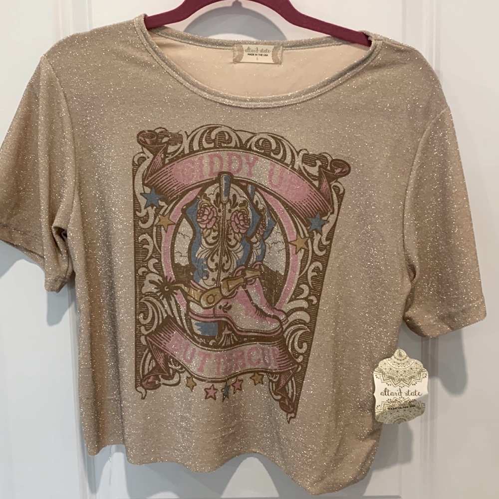 NWT Altrd State giddy up shirt.